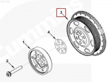 Шкив коленчатого вала Cummins ISBe